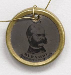 Col. Ambrose Burnside, who commanded a brigade in David Hunter's Division of McDowell's Army at First Bull Run